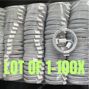 Wholesale 20W PD Fast Charger USB Type C Cable Lot For iPhone XR 11 12 13 14 Pro - Picture 1 of 14