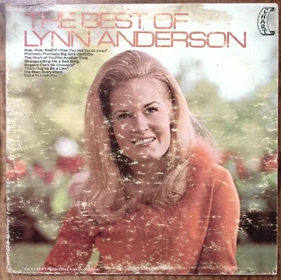 LYNN ANDERSON THE BEST OF LYNN ANDERSON CHART RECORDS VINYL LP 197-12 - Image 1 of 4