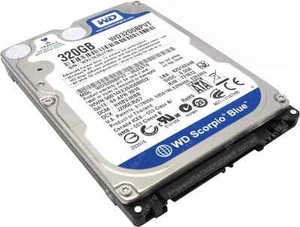 WD3200B WD Blue 320GB 5400rpm 9.5mm SATA 8MB 2.5" Laptop Hard Drive Internal - Picture 1 of 2