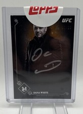 Dana White 2017 Topps UFC Museum On Card Auto 20/23