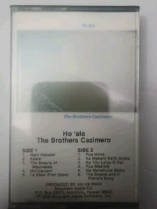 The Brothers Cazmero Ho 'ala Very Rare Cassette Tape Hawaiian Mele Music VG - Picture 1 of 8