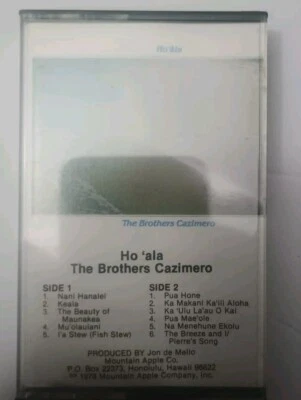 The Brothers Cazmero Ho 'ala Very Rare Cassette Tape Hawaiian Mele Music  VG  - Image 1 of 4
