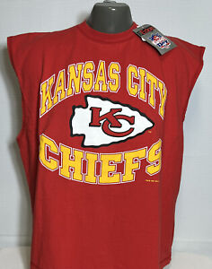 Kansas City Chiefs 1997 Mens XL Tank Top Shirt The Edge Game Day-NOS