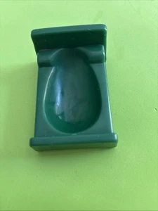 Vintage 1973 Hasbro Weebles Haunted House Dark Green Bed Only * RAR - Bild 1 von 5