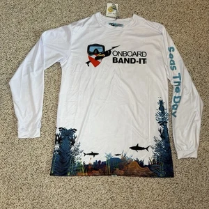 Onboard Bandit Spearfishing Rashguard Herren M NEU mit Etikett Neu mit Etikett Tauchen Grafik - Bild 1 von 16