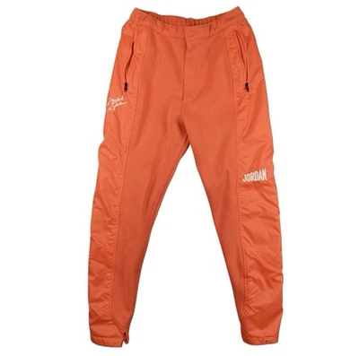 Air Jordan Flight MVP Joggers Men's Small Orange Rip on Ankle - Image 1 of 4