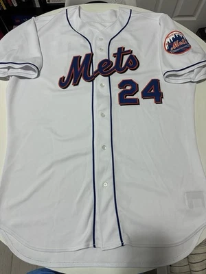 LEER!!!! Camiseta 52 2XL Rawlings 1999 emitida por el equipo Rickey Henderson New York Mets Foto 1 de 4