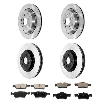 For Mercedes-Benz ML350 08-11 Brake Kit Electrophoretic Coated Plain Front & Foto 1 de 4