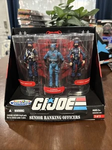 G.I.Joe Cobra Senior Ranking Officers 3 Pack, 25th Anniversary, Toys R Us - Picture 1 of 7