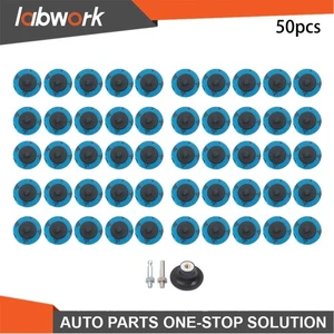 Labwork 50 PCS 2 Inch 36 Grit Roll Lock Die Grinder Sanding Grinding Discs - Picture 1 of 12
