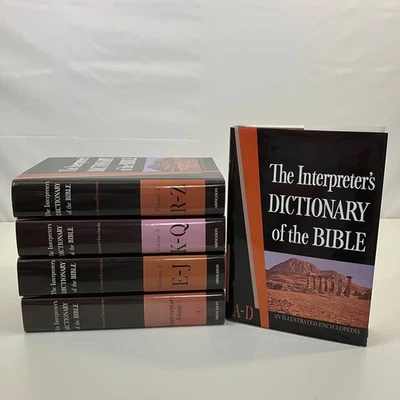 The Interpreters Dictionary of the Bible An Illustrated Encyclopedia 5 Book Set - Image 1 of 4