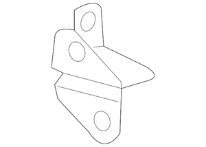 Genuine GM Rear Side Door Hinge 20986576 - Picture 1 of 3