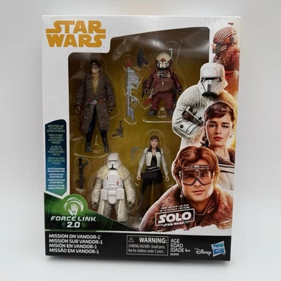 Star Wars Solo Movie Mission on Vandor Juego Completo 3.75 pulgadas Force Link 2.0 Nuevo en Caja Foto 1 de 4