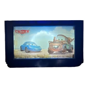 RARE DISNEY PIXAR CARS Motion Lamp Lightning McQueen Doc Hudson - Picture 1 of 4