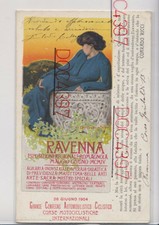 RAVENNA ESPOSIZIONE REGIONALE CONVEGNO AUTO MOTO CICLISTICO FPV 1904 SUPER