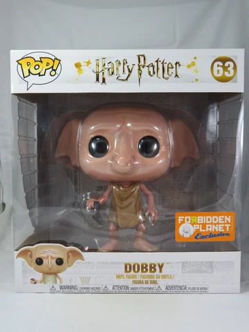 Harry Potter Funko Pop - Dobby 10" Inch - Forbidden Planet Exclusive - No. 63 Cover