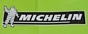 sticker bidendum noir autocollant MICHELIN grandes dimensions réf 594633 34X6 - Foto 1 di 1