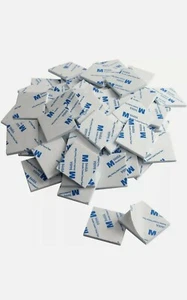 110Pcs Square Double Sided Foam Tapes Strong Pad Mounting Self-Adhesive Stickers - Picture 1 of 9