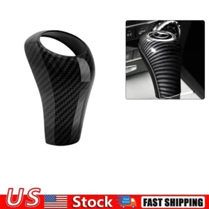 Ajuste de perilla de cambio de marchas de fibra de carbono ABS para Mercedes-Benz Clase C 2004-13 - Imagen 1 de 10