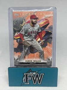 2023 Topps Inception Jared Walsh #95 Orange /50 Angels SSP Parallel - Picture 1 of 2