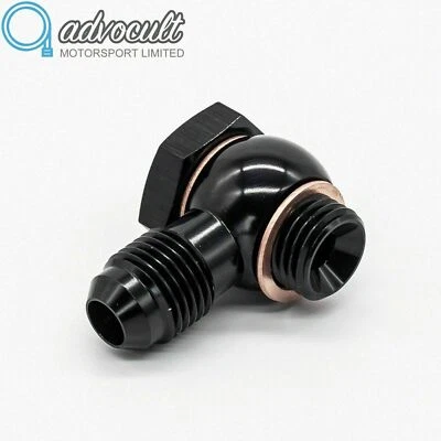 ADVOCULT MOTORSPORT AN6 6AN -6 MALE X M16x1.5 MALE BANJO Adaptor Fitting COMPLETE