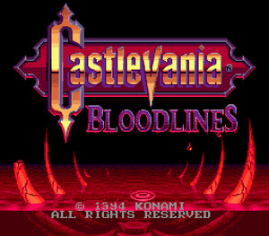 Castlevania Bloodlines - Sega Genesis Game Only