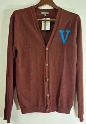 ASOS Merino Wool Cardigan Men's Medium Preppy Office Academia Heritage Teacher - Image 1 of 4