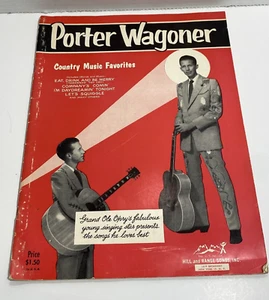 Vintage 1957 Porter Wagoner Song Folios - 15 Klassiker mit Worten & Musik - Bild 1 von 14