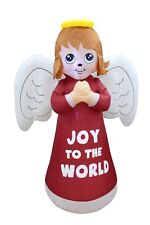 6 Foot Tall Christmas Inflatable Guardian Angel Prayer Blowup Yard Decoration