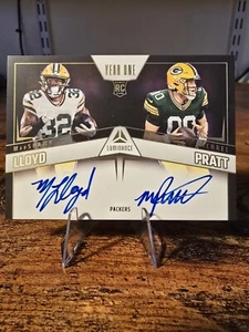 2024 Marshawn Lloyd/Michael Pratt Panini Luminance Year One Auto - Picture 1 of 2