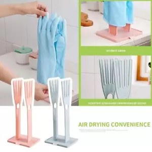 Portable Glove Drying Rack Dryer Holder Desktop Drainage Storage ■ω Kitchen U3O6 - Picture 1 of 12