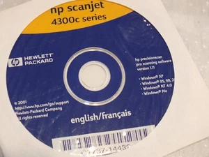 HP Deskjet 4300C Series Printer Software Disc Only - Picture 1 of 2