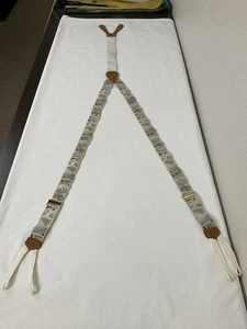 Trafalgar Tennis Suspenders Limited Edition The Open Silk Braces Player Match - Picture 1 of 10