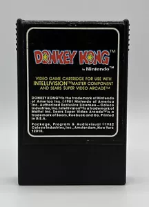 Cartuccia gioco Donkey Kong Intellivision & Sears Super Video Arcade di Nintendo - Foto 1 di 4