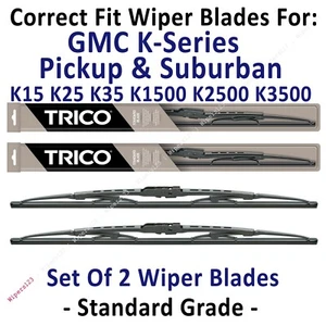 Wipers 2pk Standard 1973-1986 GMC K15 K25 K1500 K2500 Pickup Suburban - 30160x2 - Picture 1 of 1