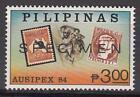 Specimen, Philippines Sc1708 AUSIPEX 84, Stamp on Stamp, Koala