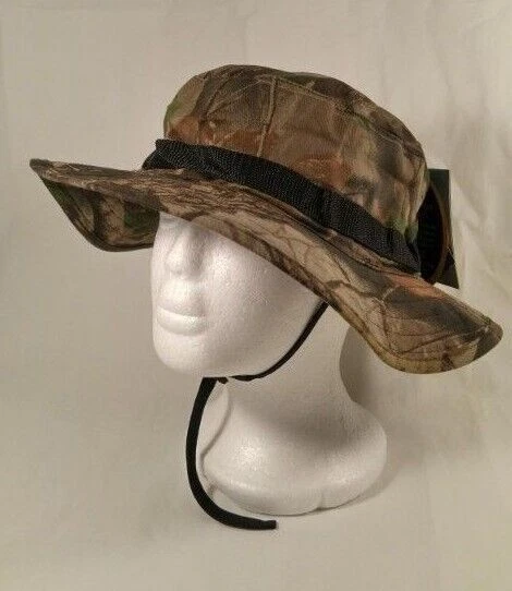 Gorra Boonie camuflada de aguas blancas al aire libre Realtree maderas duras verde ventaja madera Foto 1 de 4