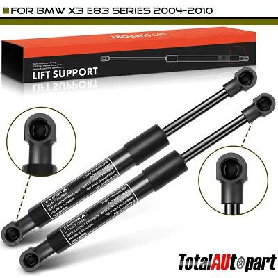 2 piezas soportes de elevación de gas puntales de amortiguador para capó delantero BMW X3 E83 serie 2004-2010 Foto 1 de 4