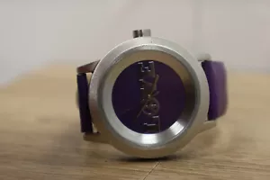 Lucky Brand Love Womens Watch Purple Dial Band New Battery - Picture 1 of 6