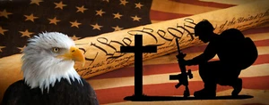 We The People 30" x 66" Truck Tailgate Vinyl Graphic Decal Wrap #481 - Picture 1 of 5