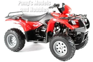 Suzuki Vinson Quadrunner ATV 1/12 Scale Diecast and Plastic Model - RED - Picture 1 of 14