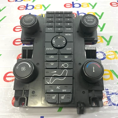 Volvo S40 2004-2007 climatizador OEM 05 06 AC calentador negro Foto 1 de 4