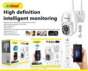 TELECAMERA WIFI 5MP WIRELESS SMART ALLARME IP66 ESTERNO IP NOTTURNA E-Q-S66 PTZ - Foto 1 di 1