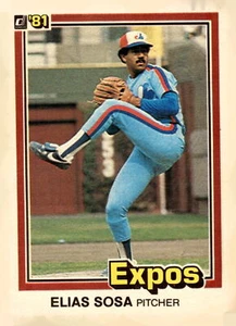 1981 Donruss #599 Elias Sosa - Picture 1 of 2