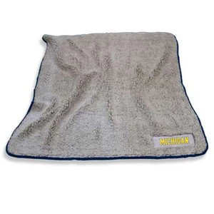 Michigan Wolverines Frosty Fleece Blanket - Picture 1 of 1