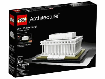 LEGO Architecture 21022 Lincoln Memorial  - Brand New In Box - Retired Set - Image 1 of 2