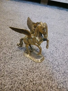 Brass Mcm Unicorn Figure - Picture 1 of 7