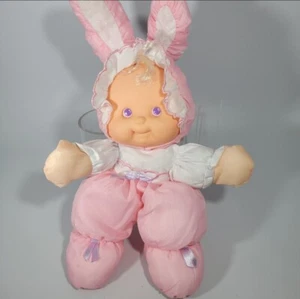 Fisher Price Puffalump Kids Pink Bunny Rabbit Doll Plush Toy Vintage 1990 - Picture 1 of 6