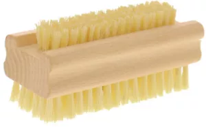 2 x Nagelbürste Handbürste Handwaschbürste - Borsten echt Fibre L 9,5 cm Buche - Bild 1 von 5