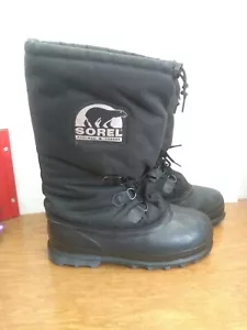 Sorel Kaufman Canada Men's Snow Boots Size 12 Waterproof 16" tall - Picture 1 of 12